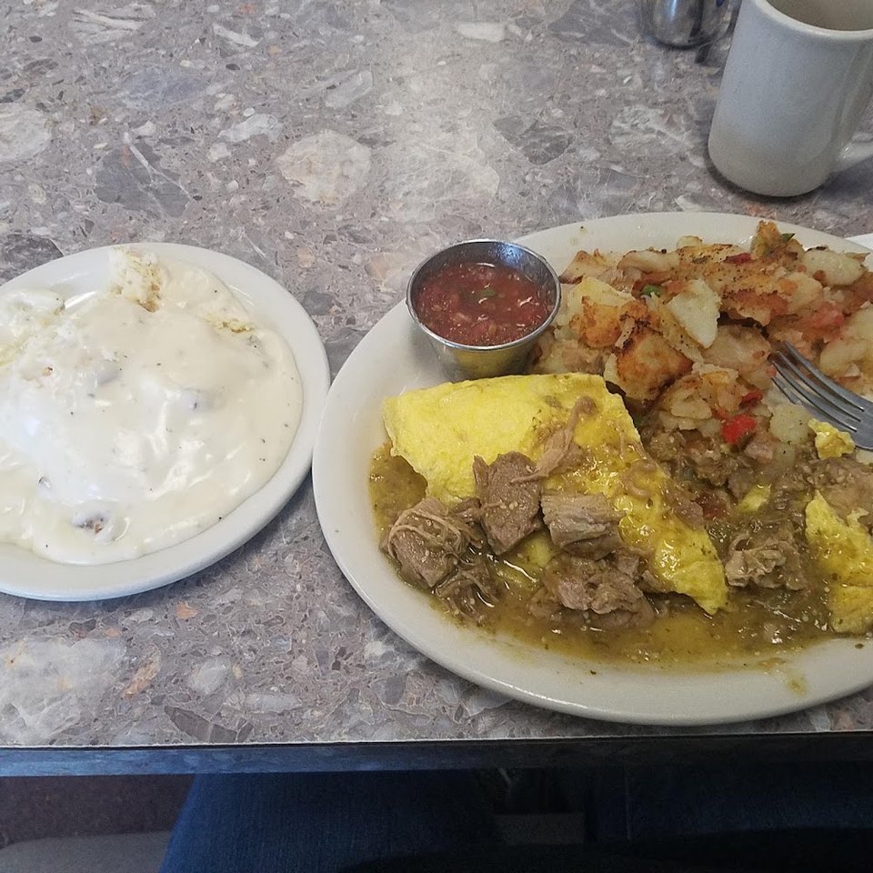 Chile Verde Omelette
